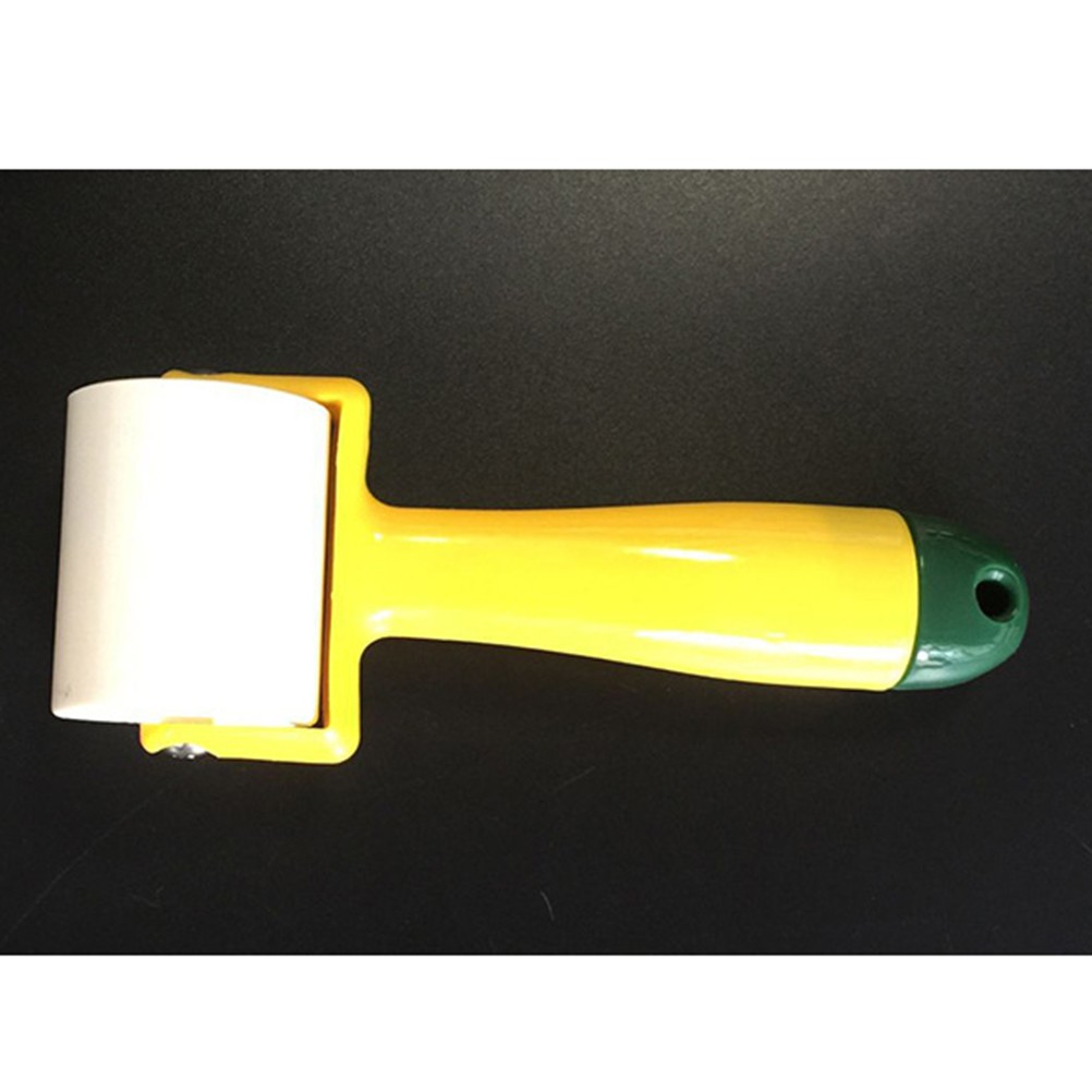 1Pcs Yellow Wallpaper Roller Plastic DIY Tool for Wall Sticker and Decoration