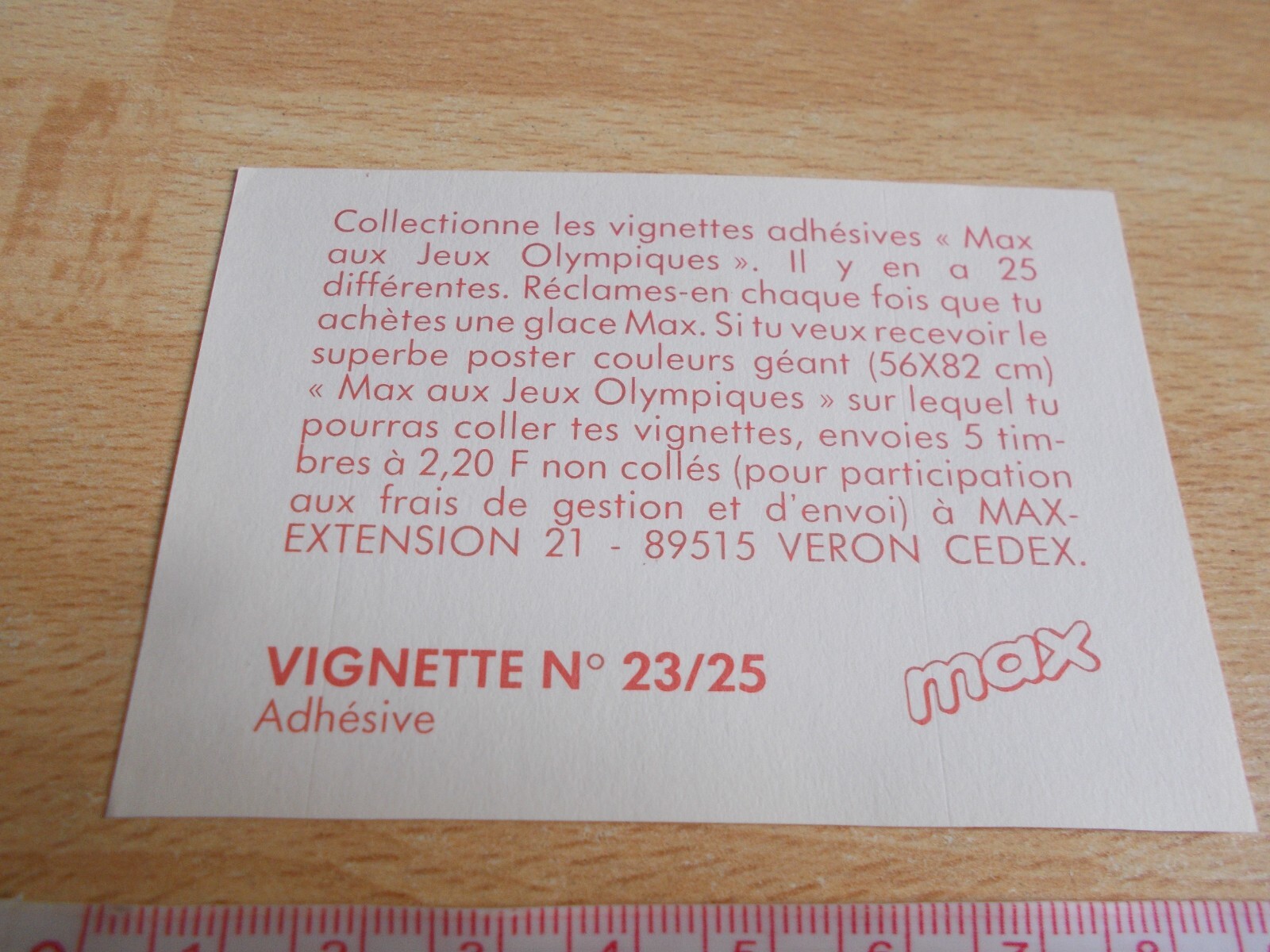Sticker Glaces Motta – Max Aux Games Olympics – Fencing