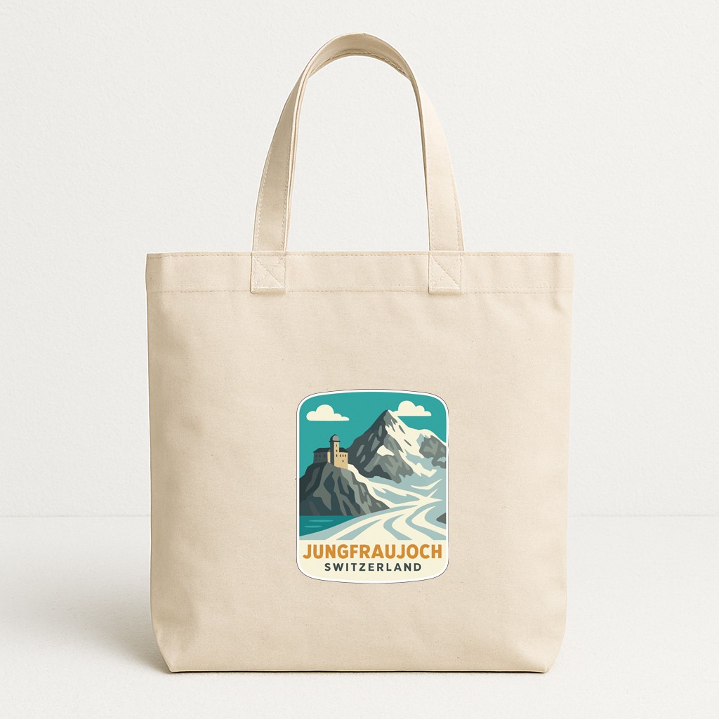 Jungfraujoch Switzerland Iron On Heat Transfer Vinyl HTV Die-Cut Symbolic