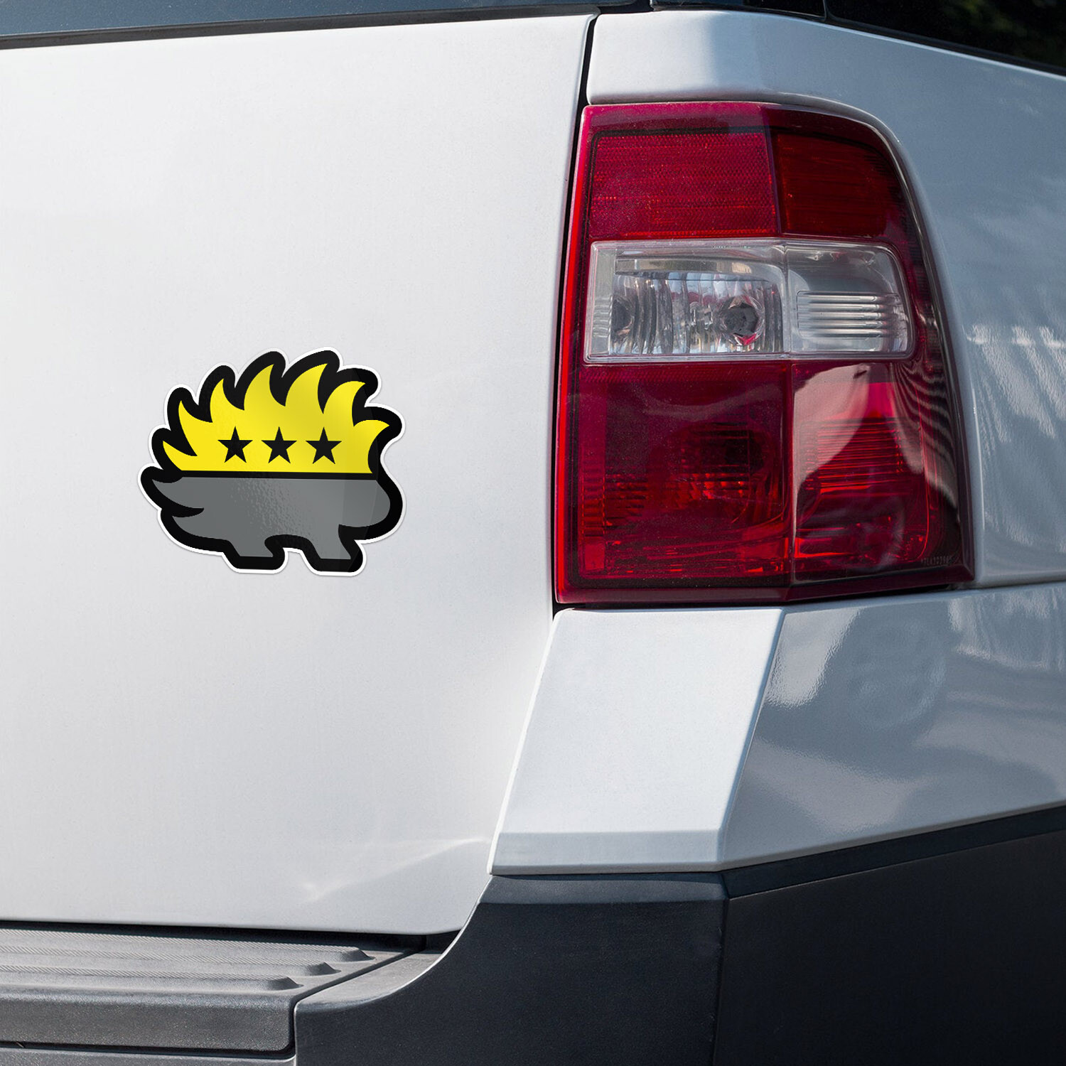 AnCap Libertarian Porcupine Car Bumper Vinyl Sticker Decal