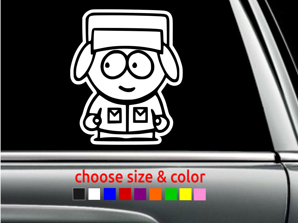 SOUTH PARK KYLE BROFLOVSKI Vinyl Decal Car Wall Window Sticker CHOOSE SIZE COLOR