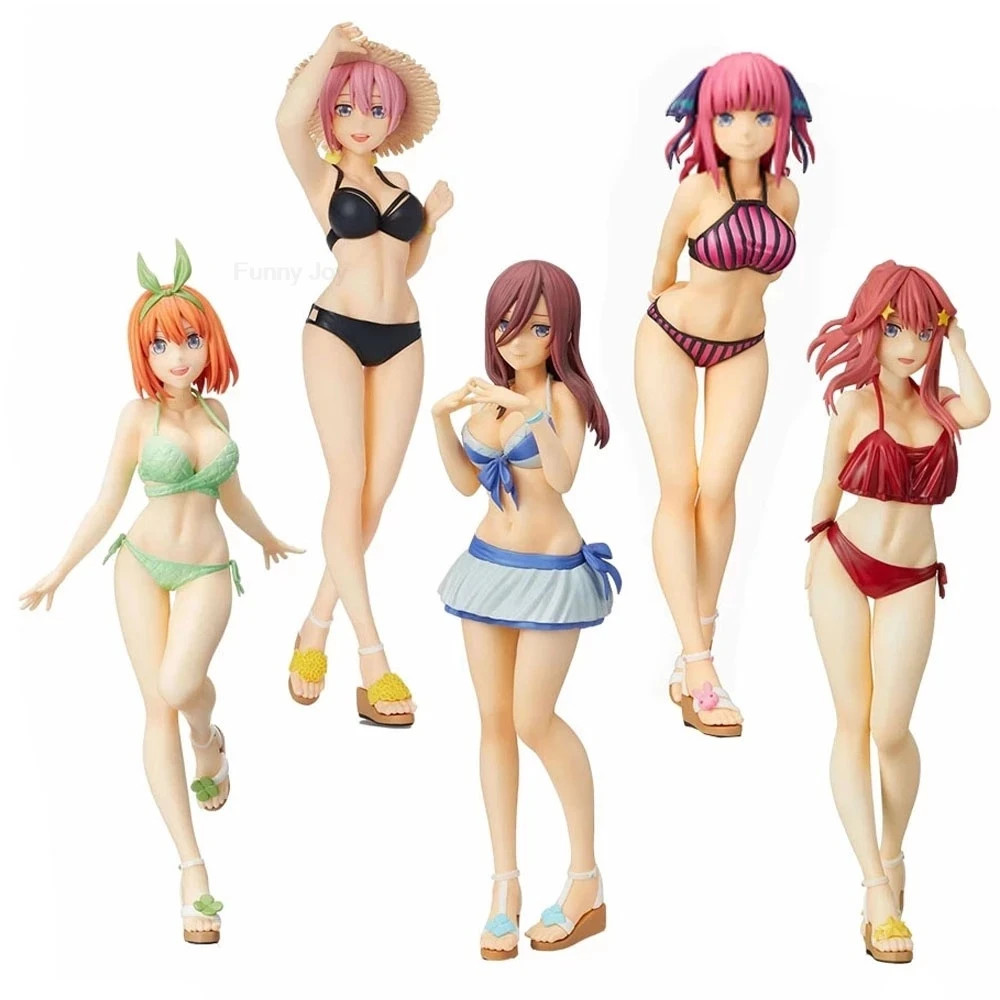 Cute Nakano Miku Nino Cat Figure 7in – Anime Quintessential Quintuplets Gift Toy