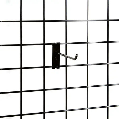 Econoco BLK/H12 Black Grid Panel Hook (Pack of 96)