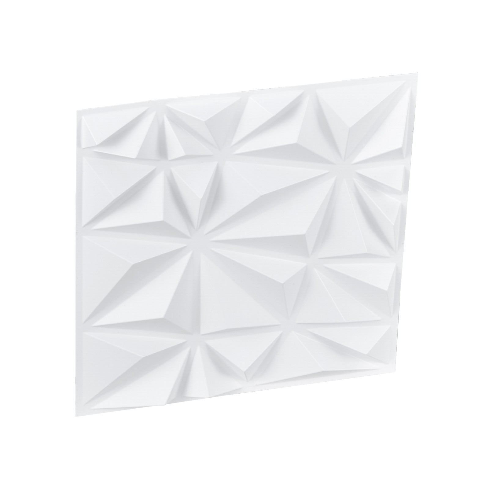 VEVOR 3D Wall Panels 33-Pack 11.81 x 11.81" PVC 32 Sq.Ft Coverage Diamond Matte