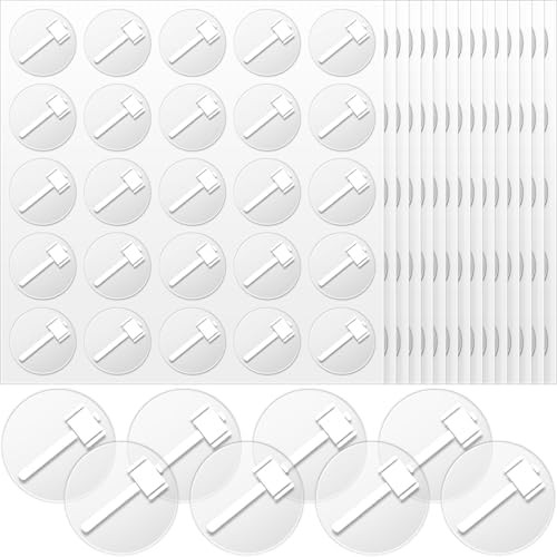 White on Clear Football Helmet Award Decals, 200 Pcs Sledgehammer Reward Sticker