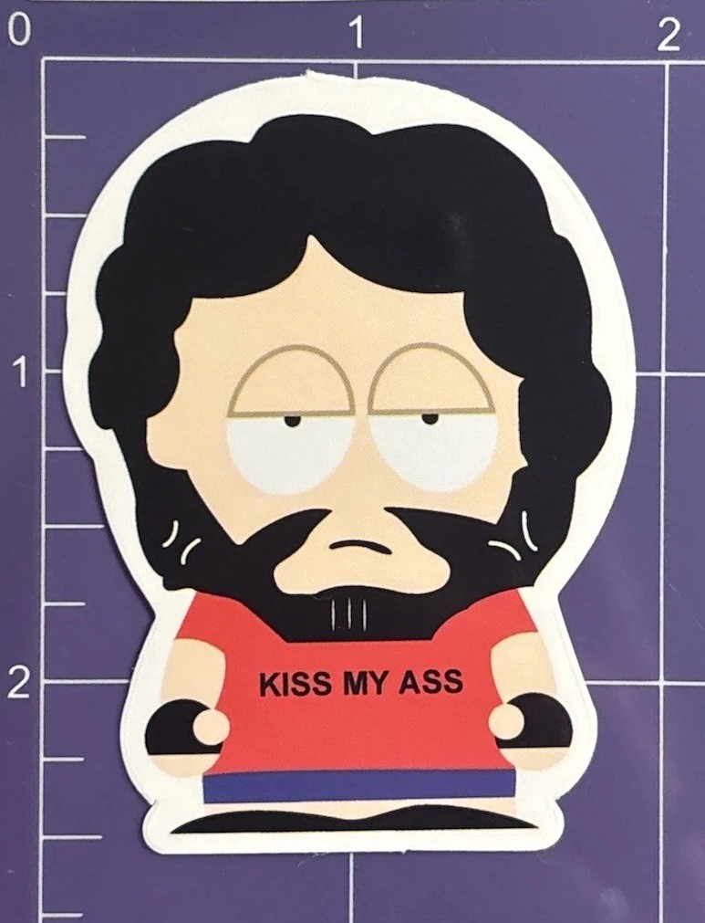 South Park Adult 18+ TV Show Gloss Vinyl Sticker 1pc