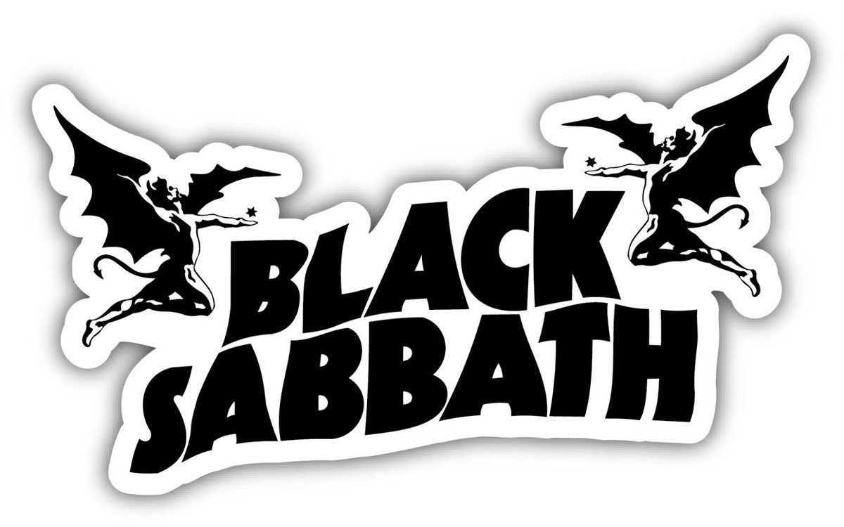 Black Sabbath Decal Laminated Vinyl Sticker Car Truck Window Laptop 01