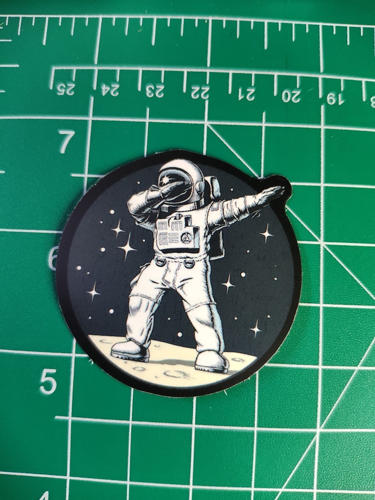 4 Space 2" Stickers Decals Mars Shuttle Fun Space Colorful Alien