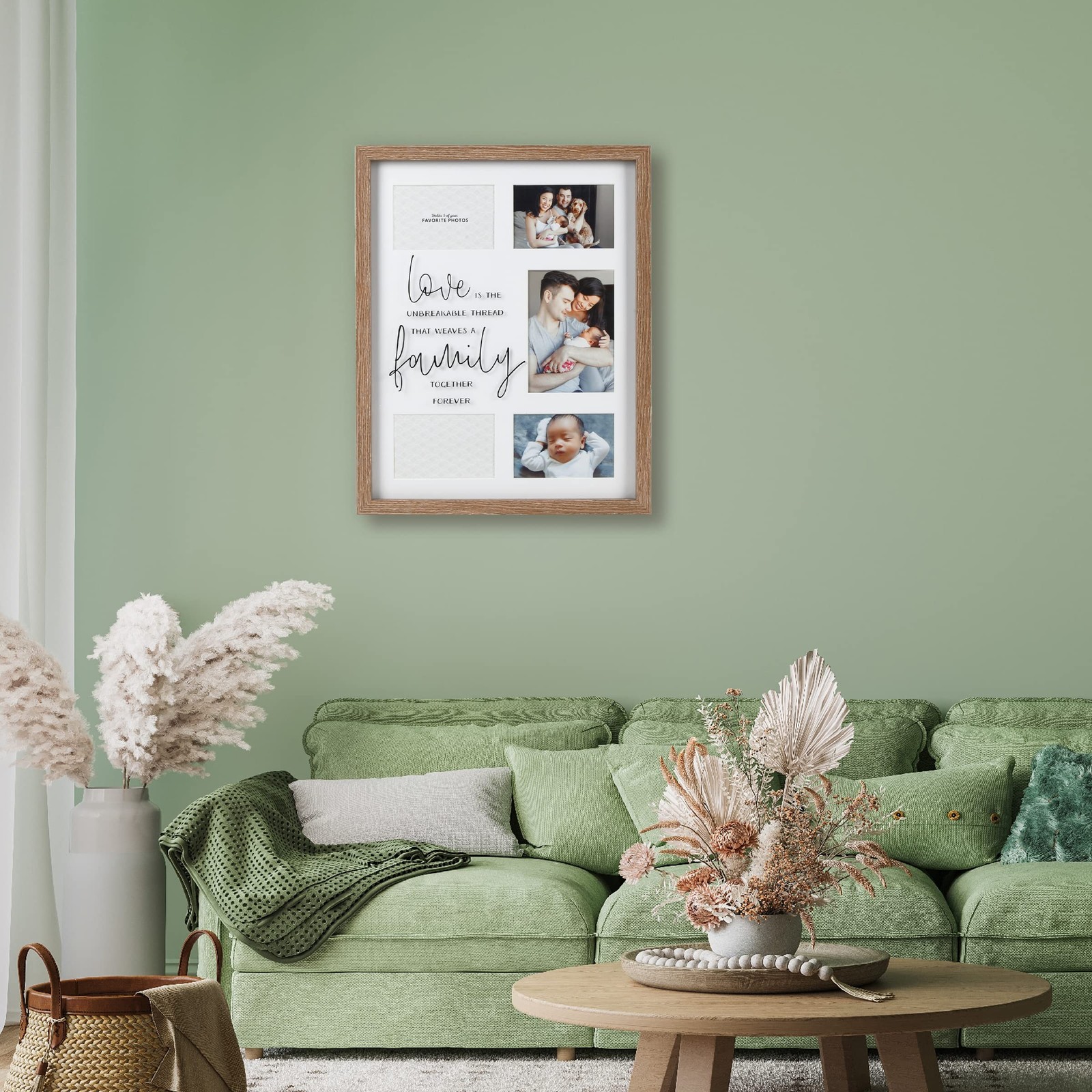 Prinz 5-Opening 16X20 Family Together Forever Wall Collage Picture Frame, Hol…
