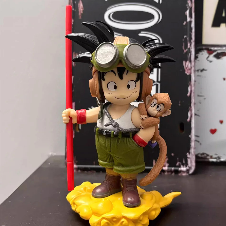 Dragon Ball Son Goku LED Light Figure – Kamehameha Wave Magnetic Action Statue