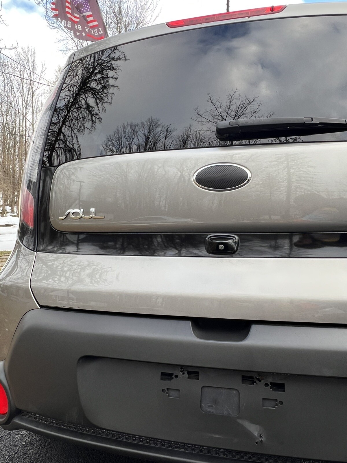 Carbon Fiber Emblem overlay decal Decals graphics fit any 2014 2015 Kia Soul