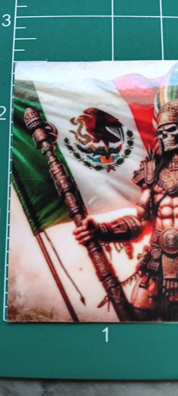AZTEC WARRIOR VYNIL STICKER 2.5 X 2.5