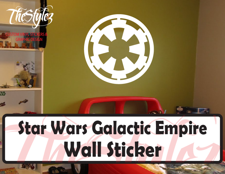 Star Wars The Galactic Empire Fun Wall Vinyl Sticker