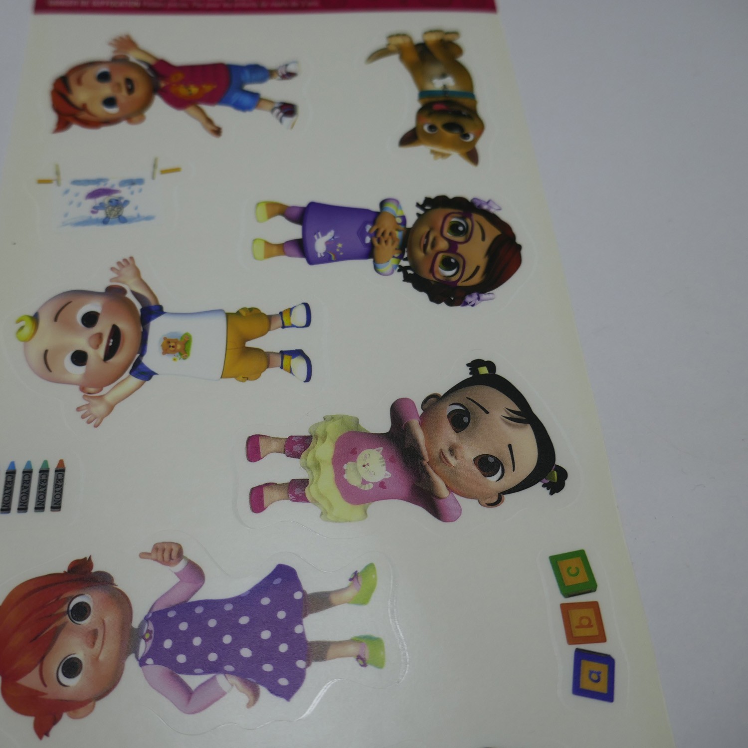 16 Cocomelon Wall Decals 2022 Moonbug Kids Room Decor Baby Toddler Nursery Gift