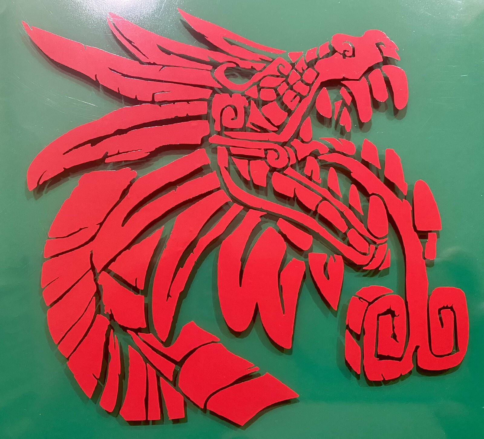 Quetzalcoatl Sticker/Decal Permanent Vinyl, Mexico,Aztec, Laptop, Helmet