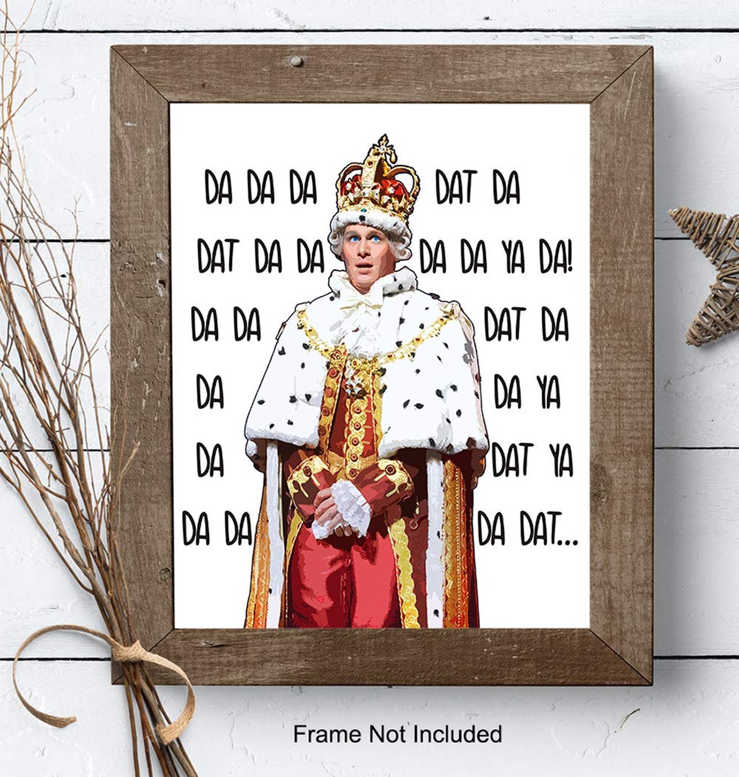 Merch Wall Art – King George Poster Print Home Decor – Musical Merchandise – …
