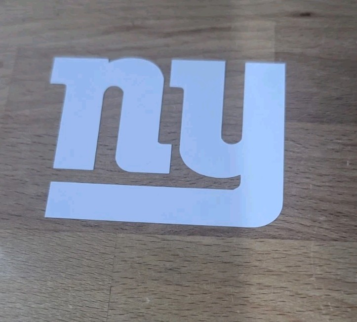 New York Giants vinyl decal
