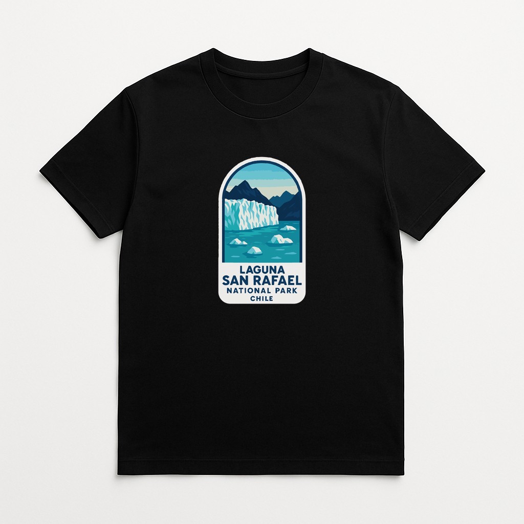 Laguna San Rafael Chile Iron On Heat Transfer Vinyl HTV World National Parks