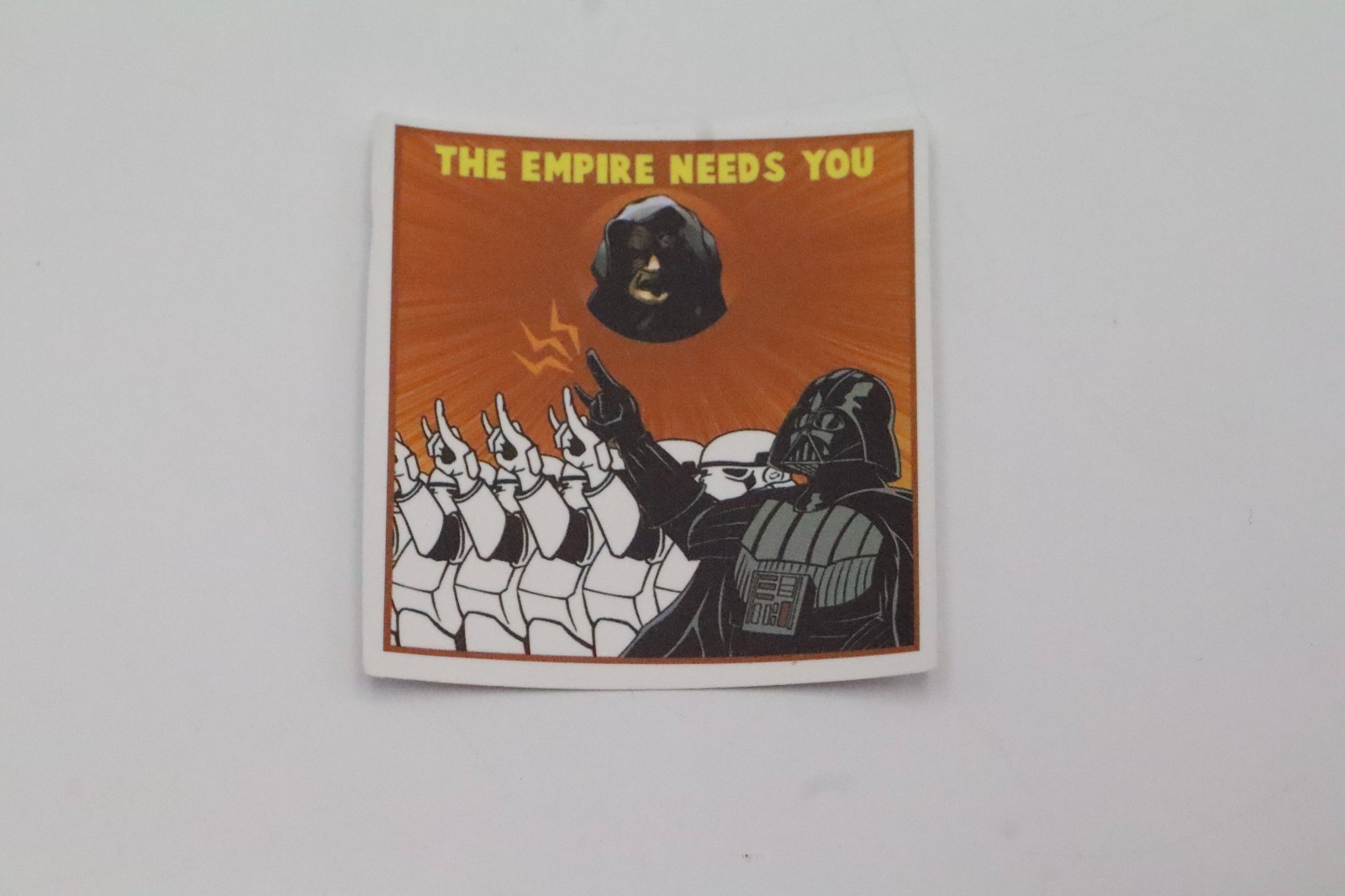 Star Wars Darth Vader The Empire Needs You Propaganda Style Sticker Decal 2.25in