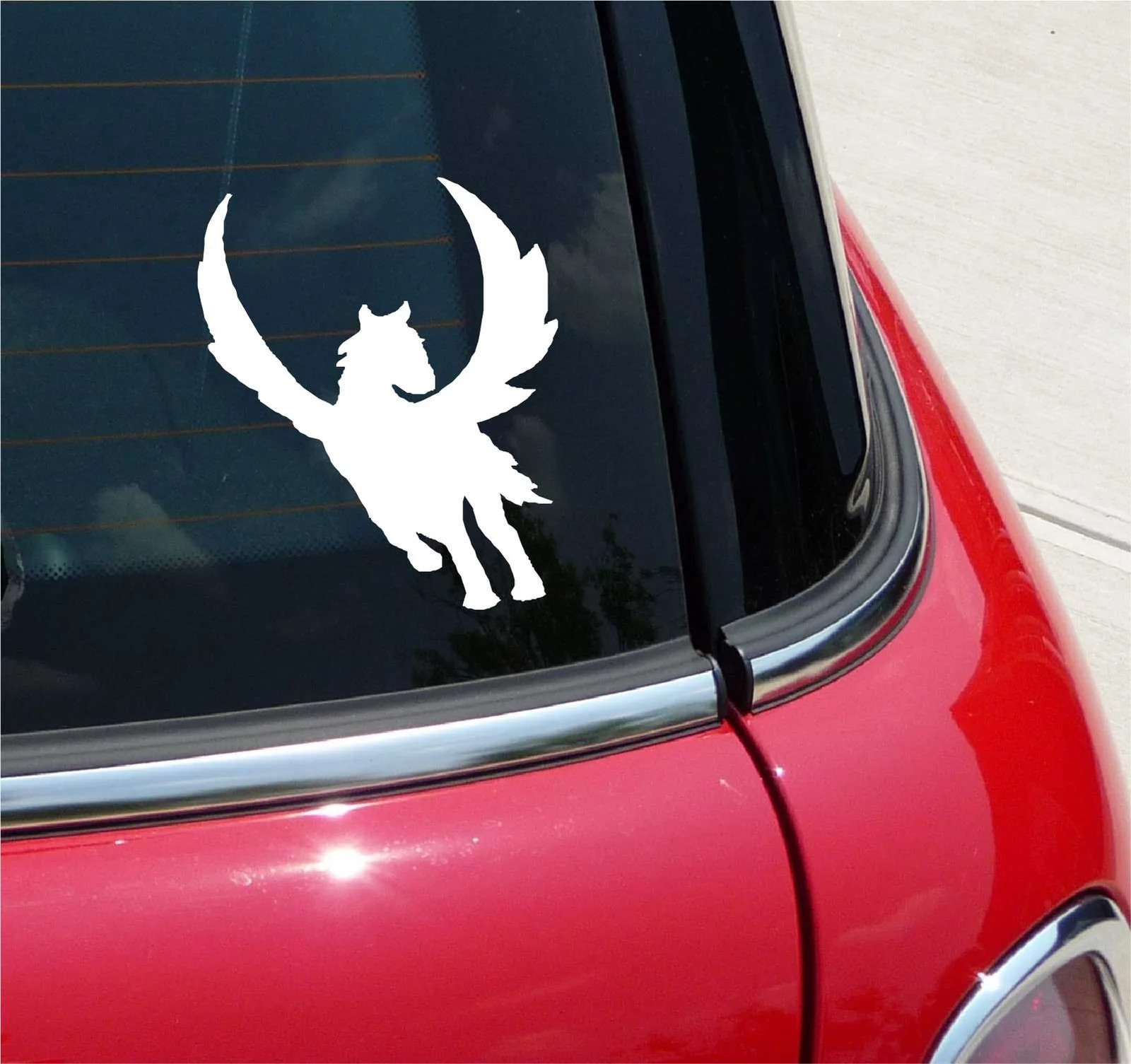 PEGASUS CONSTELLATION MYTH HORSE HORSES GRAPHIC DECAL STICKER ART CAR WALL DECOR