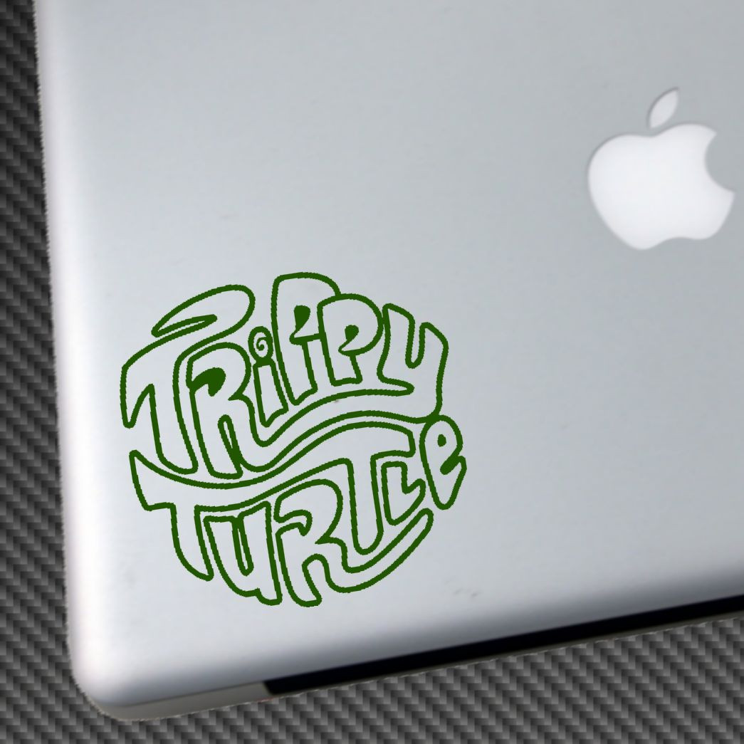 TRIPPY TURTLE VINYL STICKER CAR DECAL cashmere cat fofofadi lido shirt cd ep