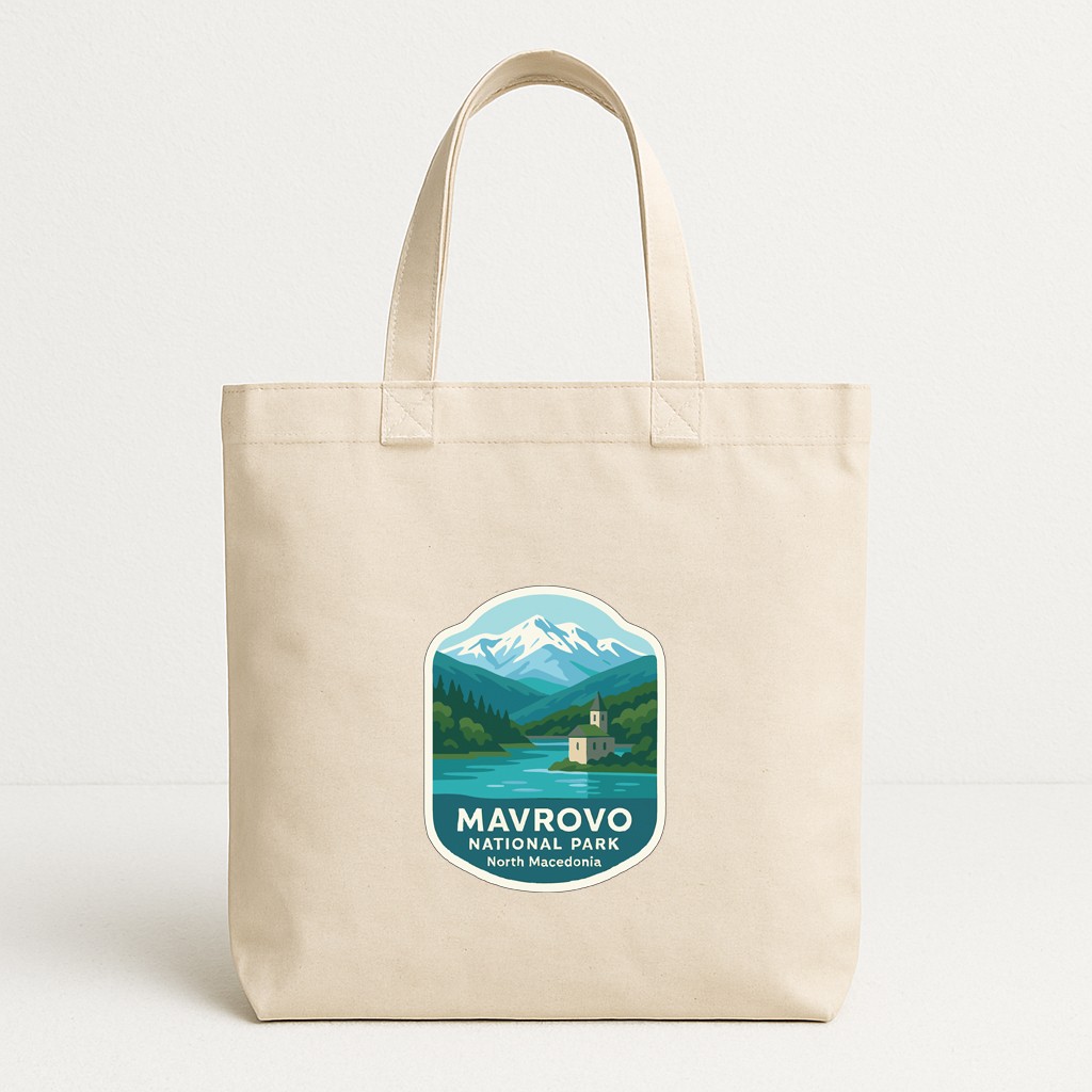Mavrovo North Macedonia Iron On Heat Transfer Vinyl HTV World National Parks