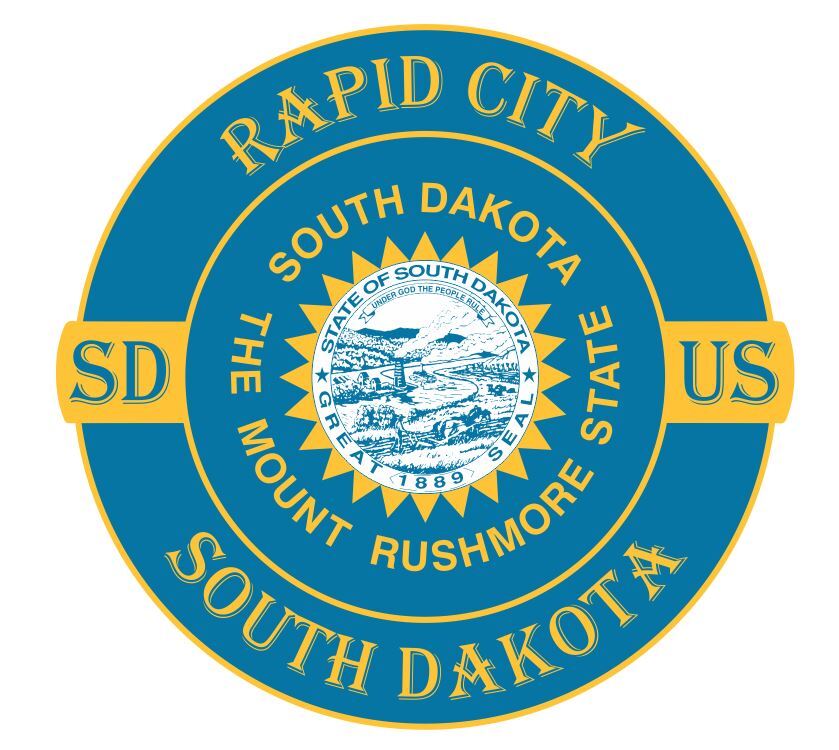 Rapid City South Dakota Sticker Decal A615