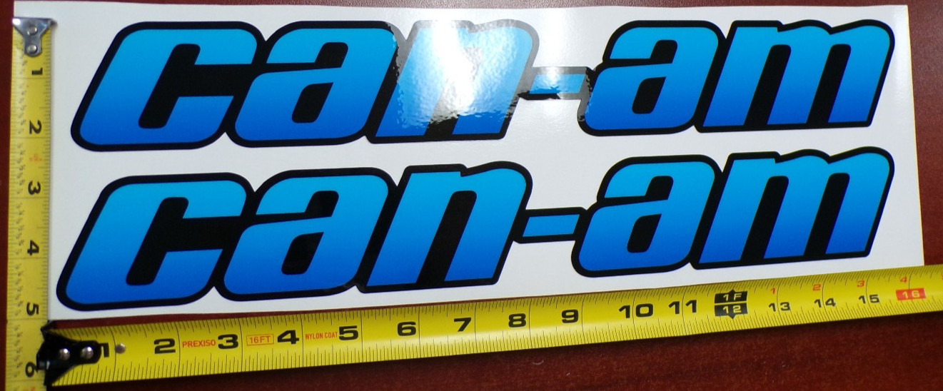 CAN-AM MAVERICK X3 R GRAPHIC DECAL STICKER USA MADE BLUE GRADIENT THICK