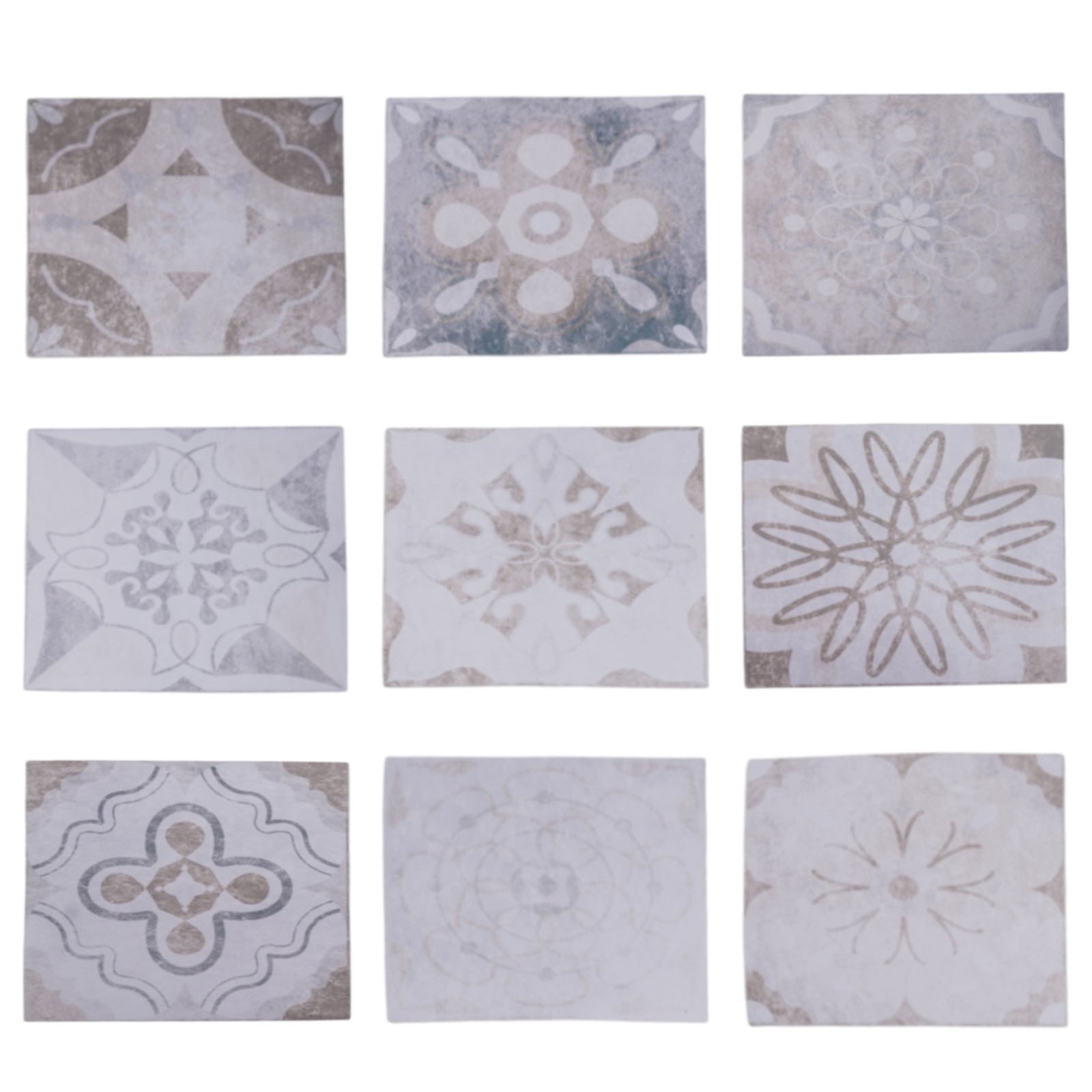 Diverse Applications Water Resistant Tiles Set of 24 Attractive Pieces