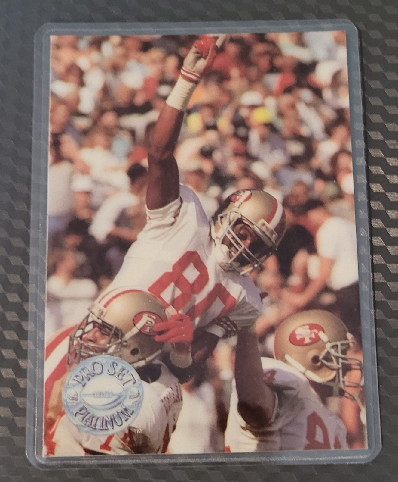 Jerry Rice SF 49'ers Football Card HOF Fridge/Locker/Cabinet Laminated Magnet