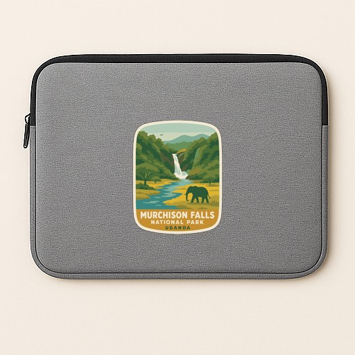 Murchison Falls Uganda Iron On Heat Transfer Vinyl HTV World National Parks