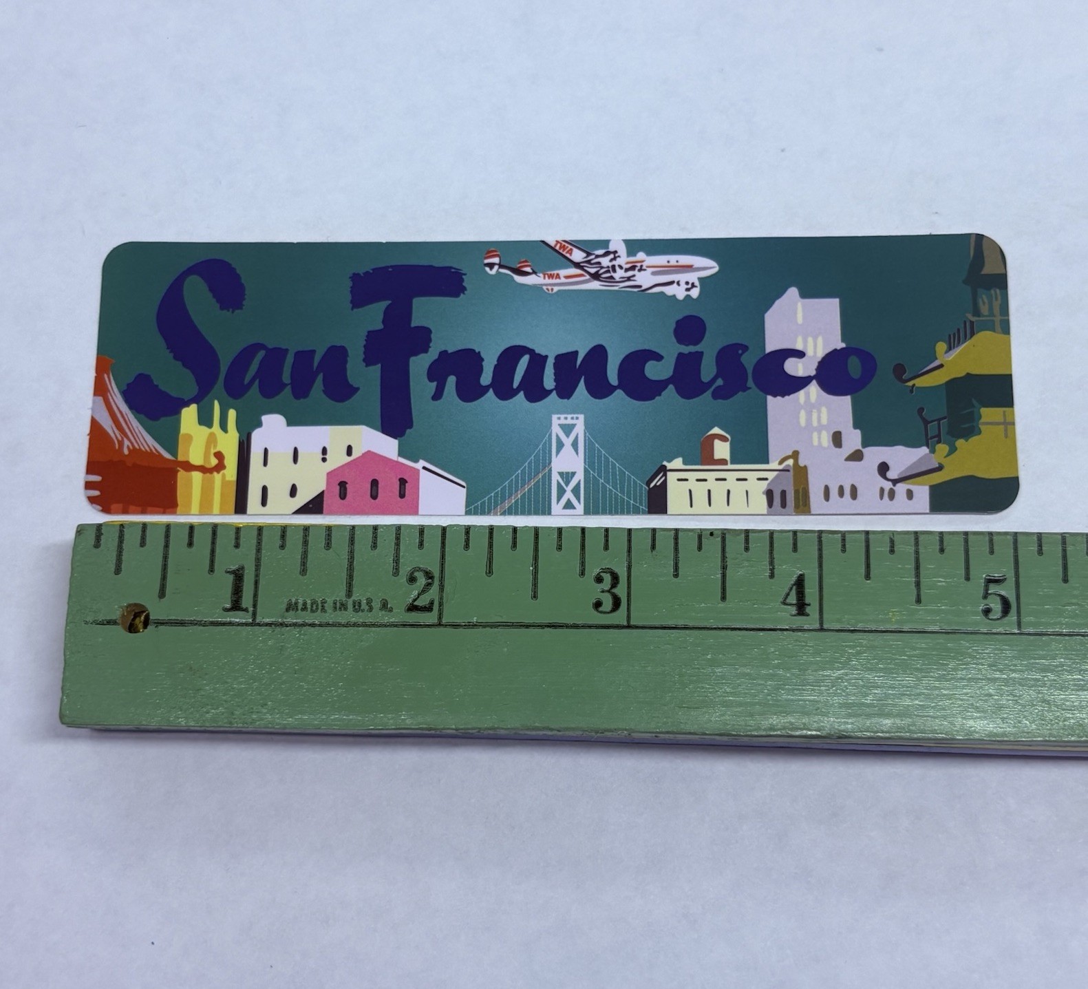 San Francisco City Sticker Decal Vinyl USA Travel Souvenirs 5.25” Journal P2