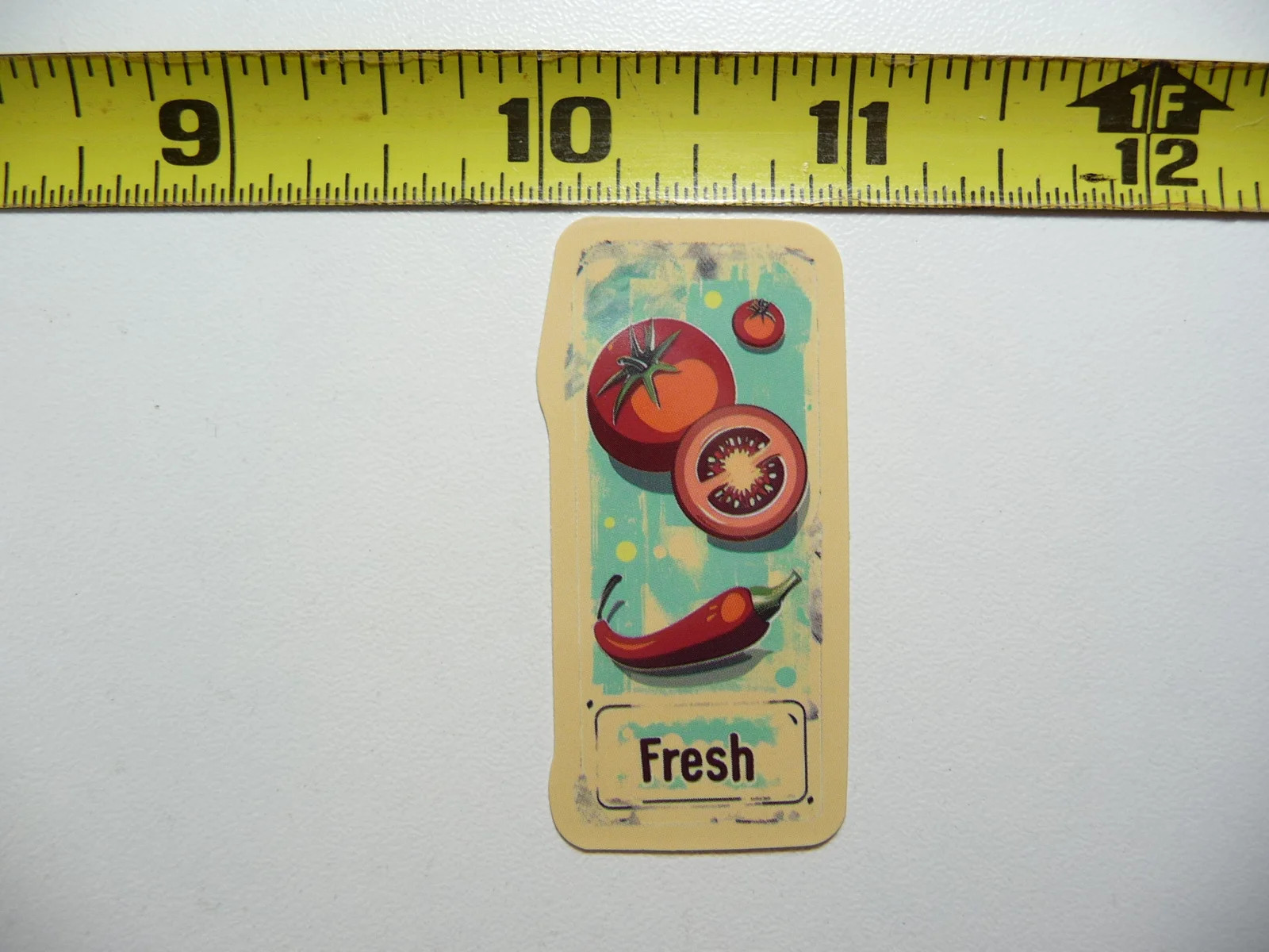 FRESH PEPPER TOMATO SMALL STICKER DECAL FUN FUNNY KITCHEN ILLUSTRATIONS FOOD