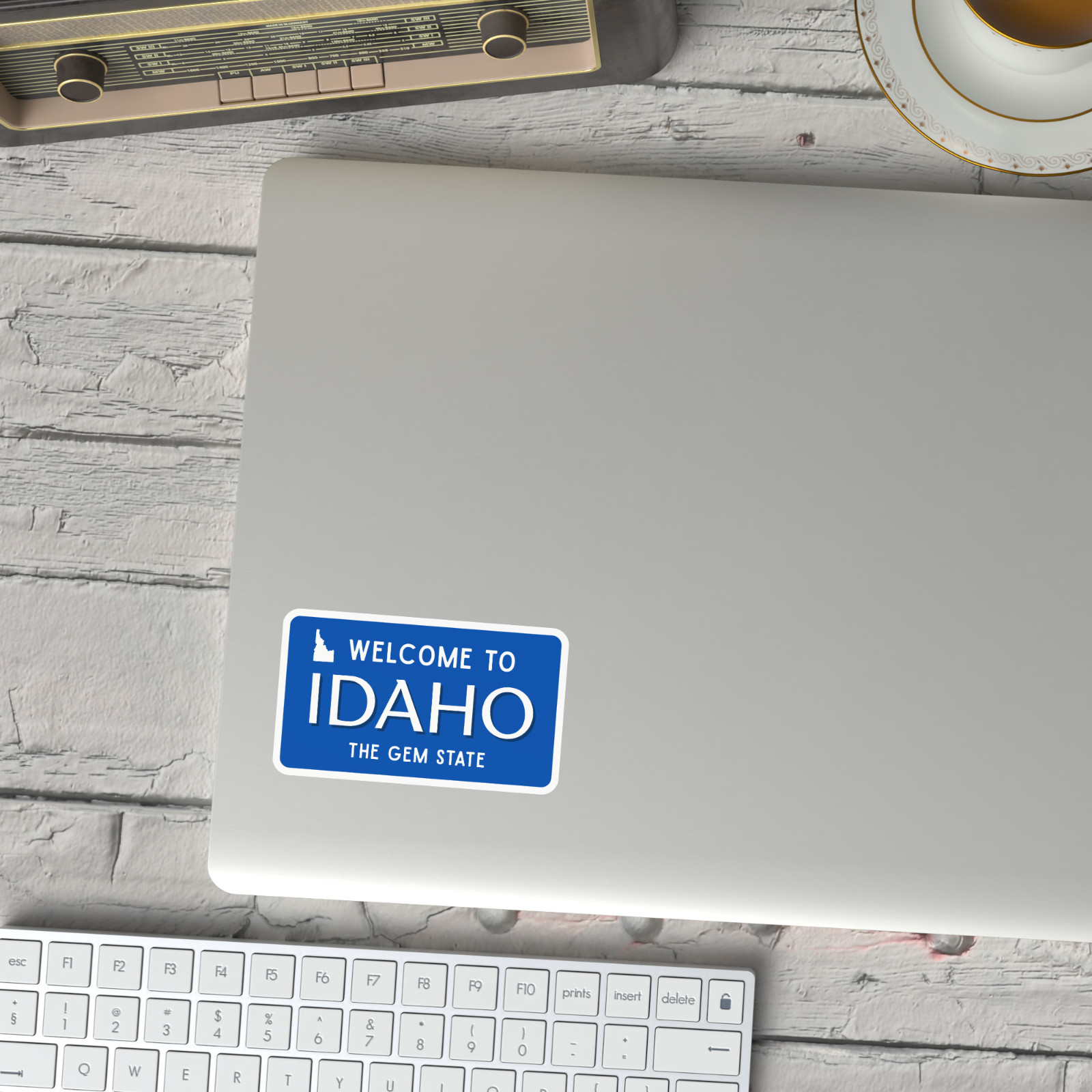 Welcome to Idaho Sticker The Gem State Vinyl Decal Waterproof Travel