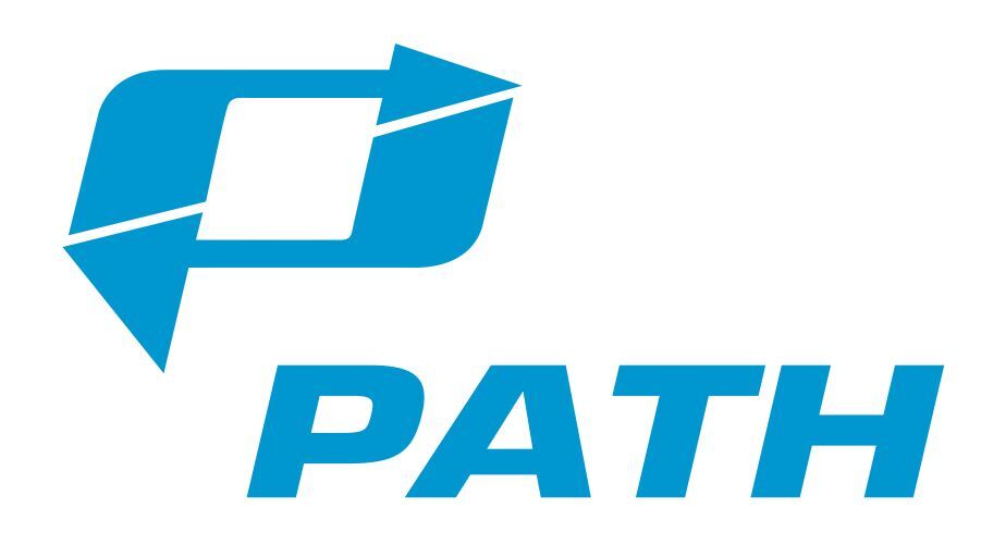 PATH Railroad Railway Train Sticker Decal R7564