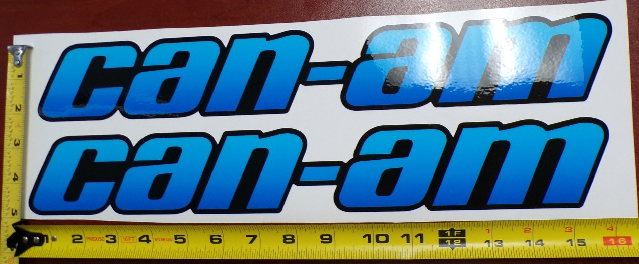 CAN-AM MAVERICK X3 R GRAPHIC DECAL STICKER USA MADE BLUE GRADIENT THICK