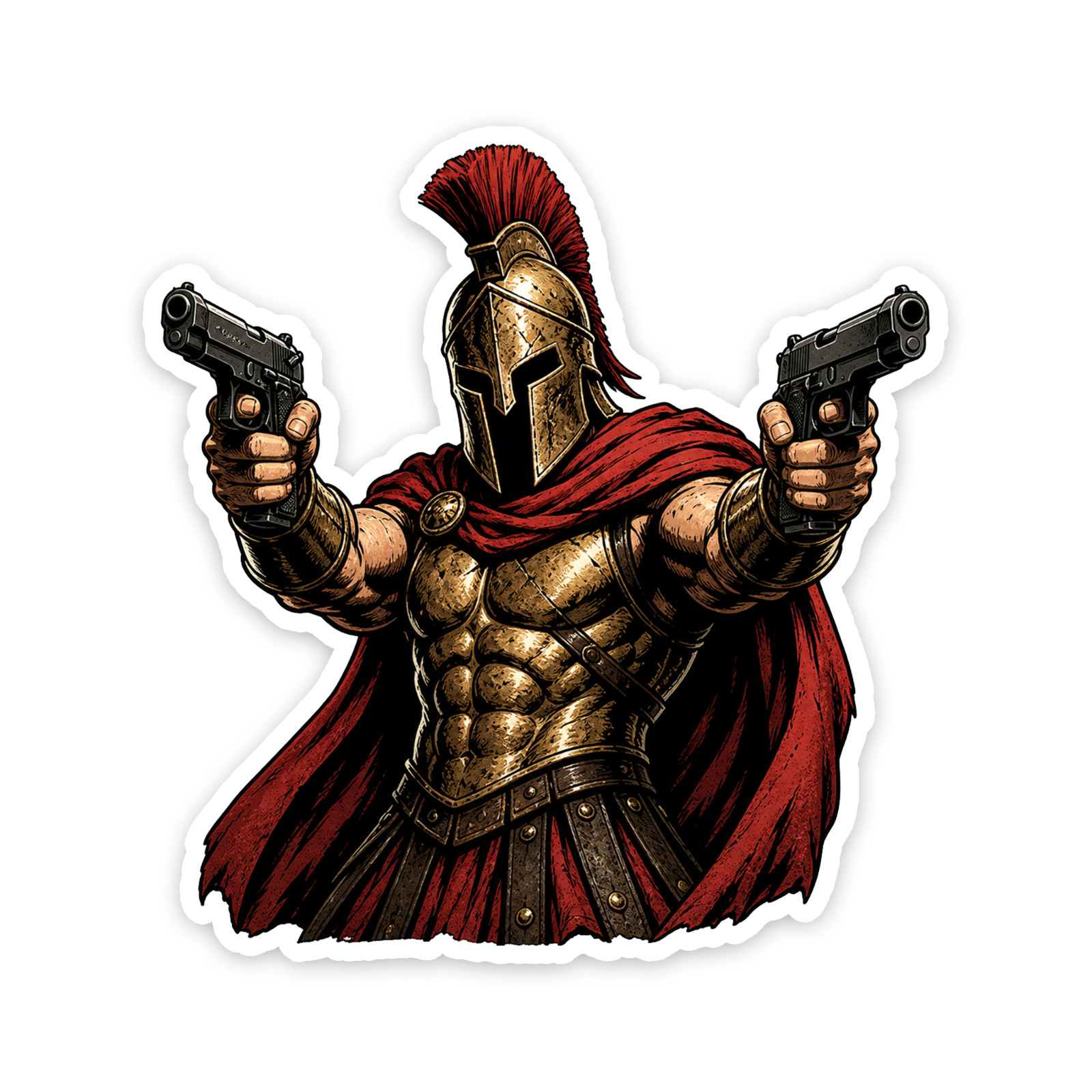 Spartan Sticker 4 Inch Vinyl Decal 300 Movie Modern Warrior Tactical Gun Safe