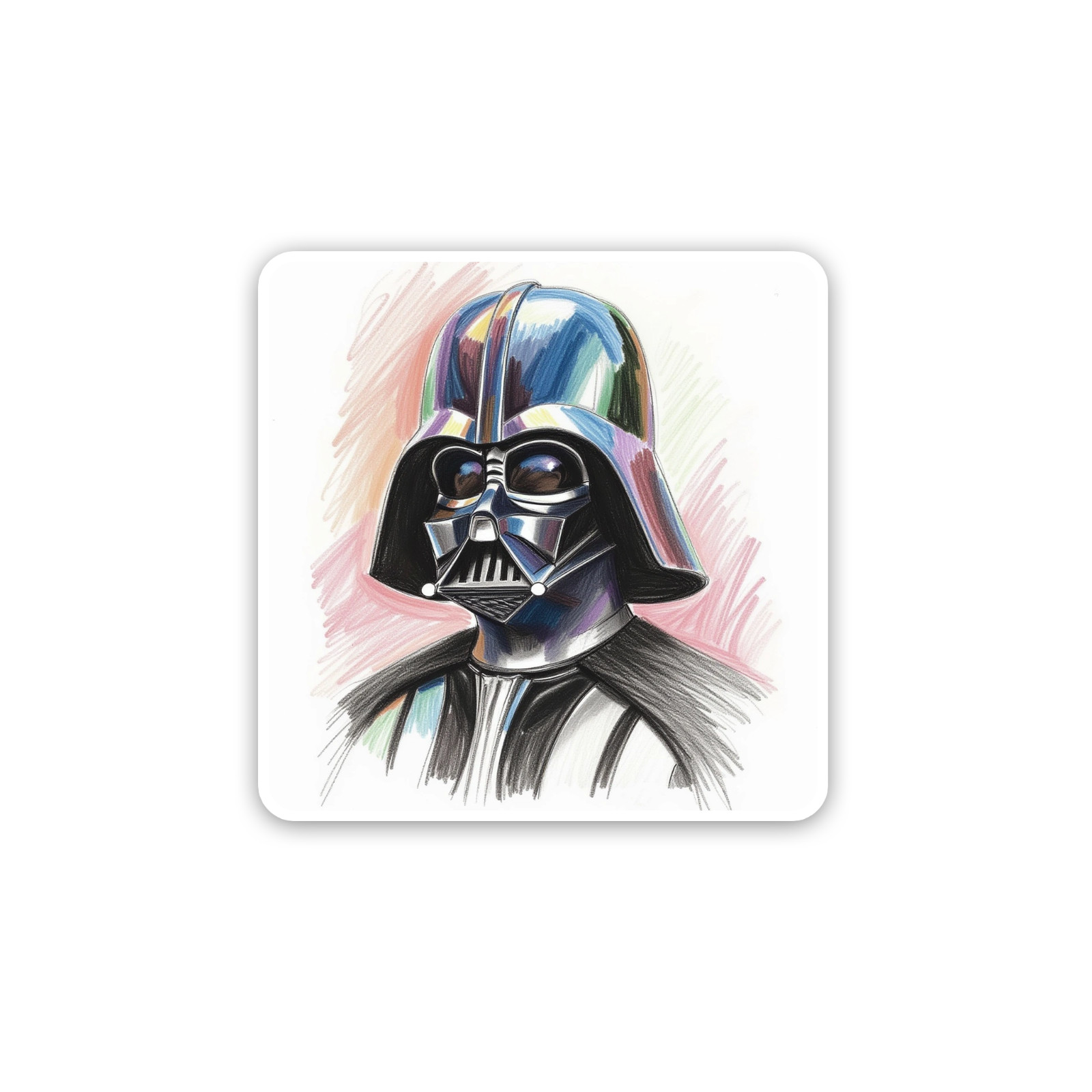 Darth Vader Sticker 3.5 Inch Vinyl Decal Star Wars Waterproof