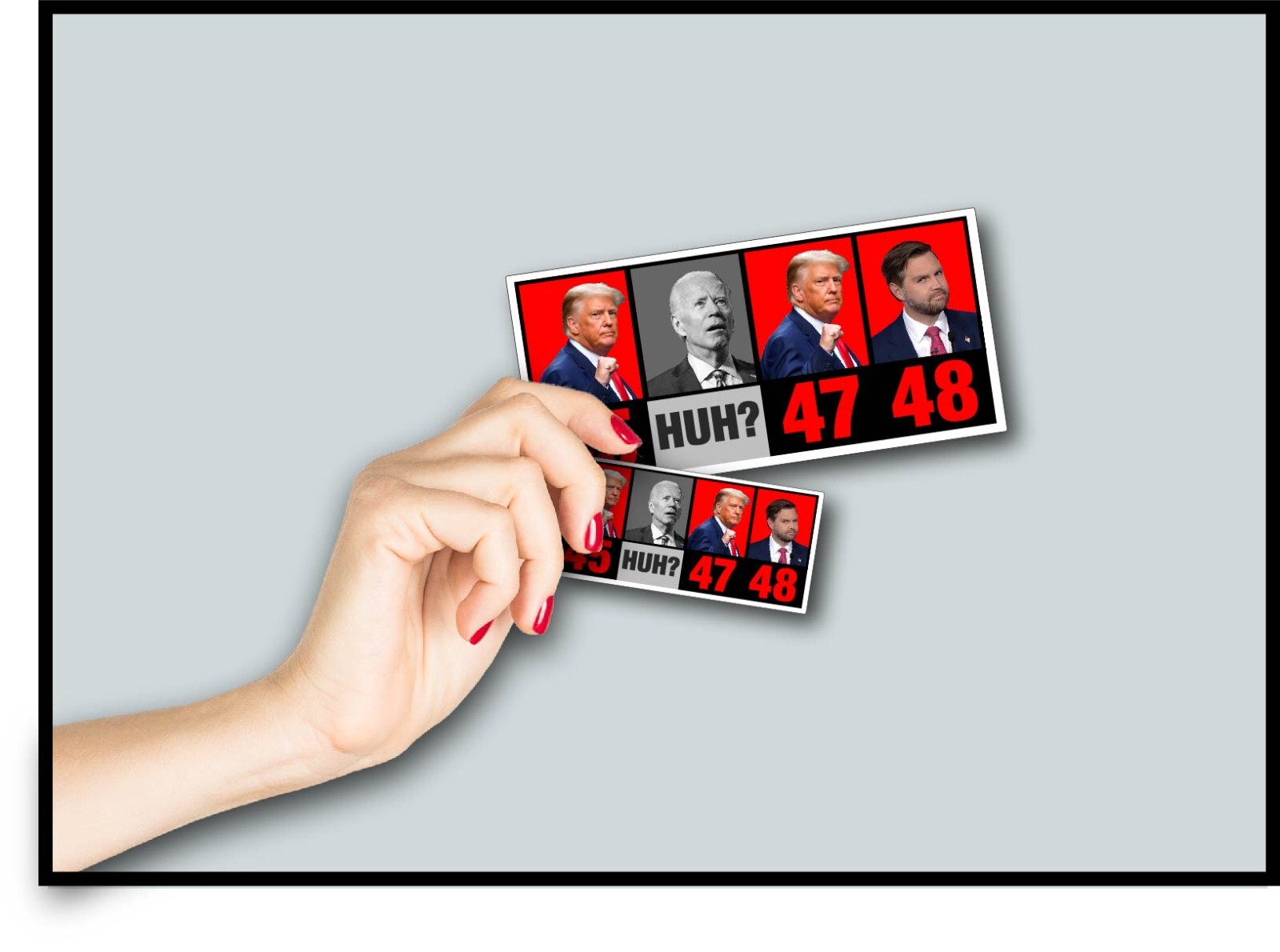 Trump Vance Biden Decal Sticker President 45 46 47 48 MAGA 2024 Elect JD 2028