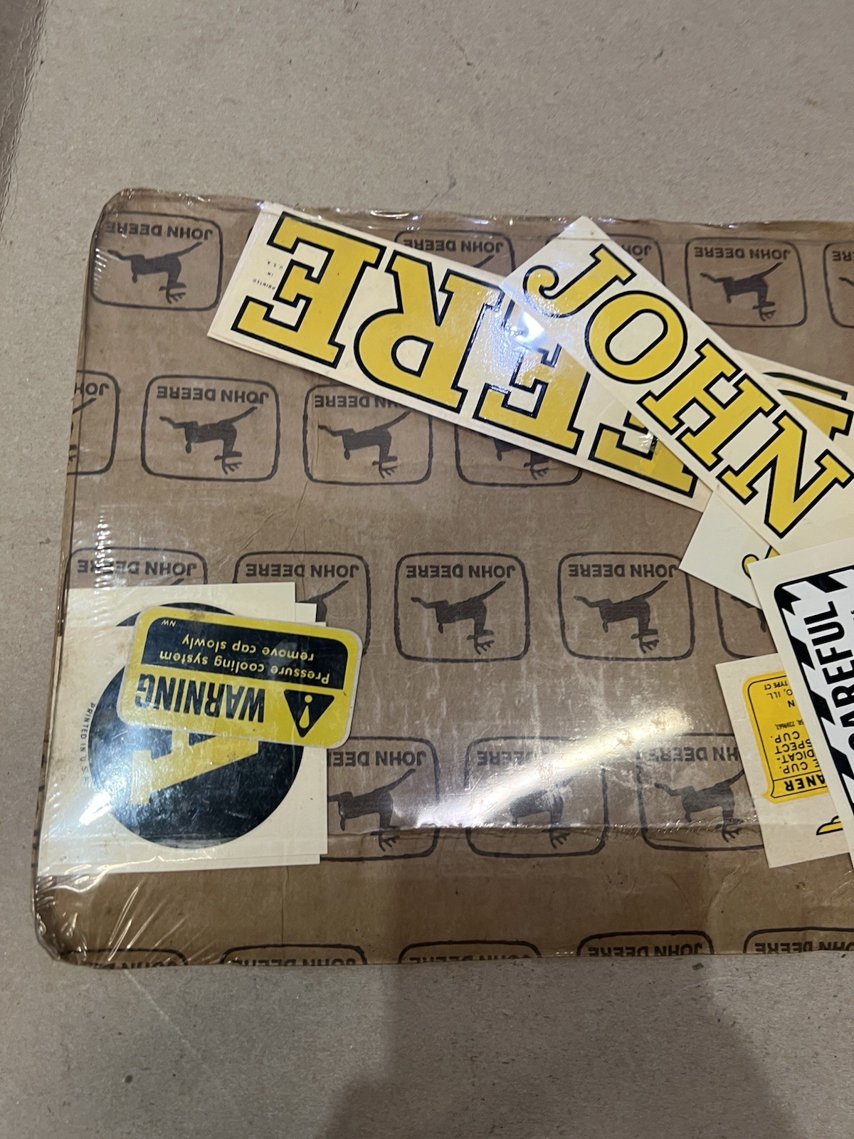 New Old Stock John Deere AR44924 Decal Sticker Kit Comia Refinishing