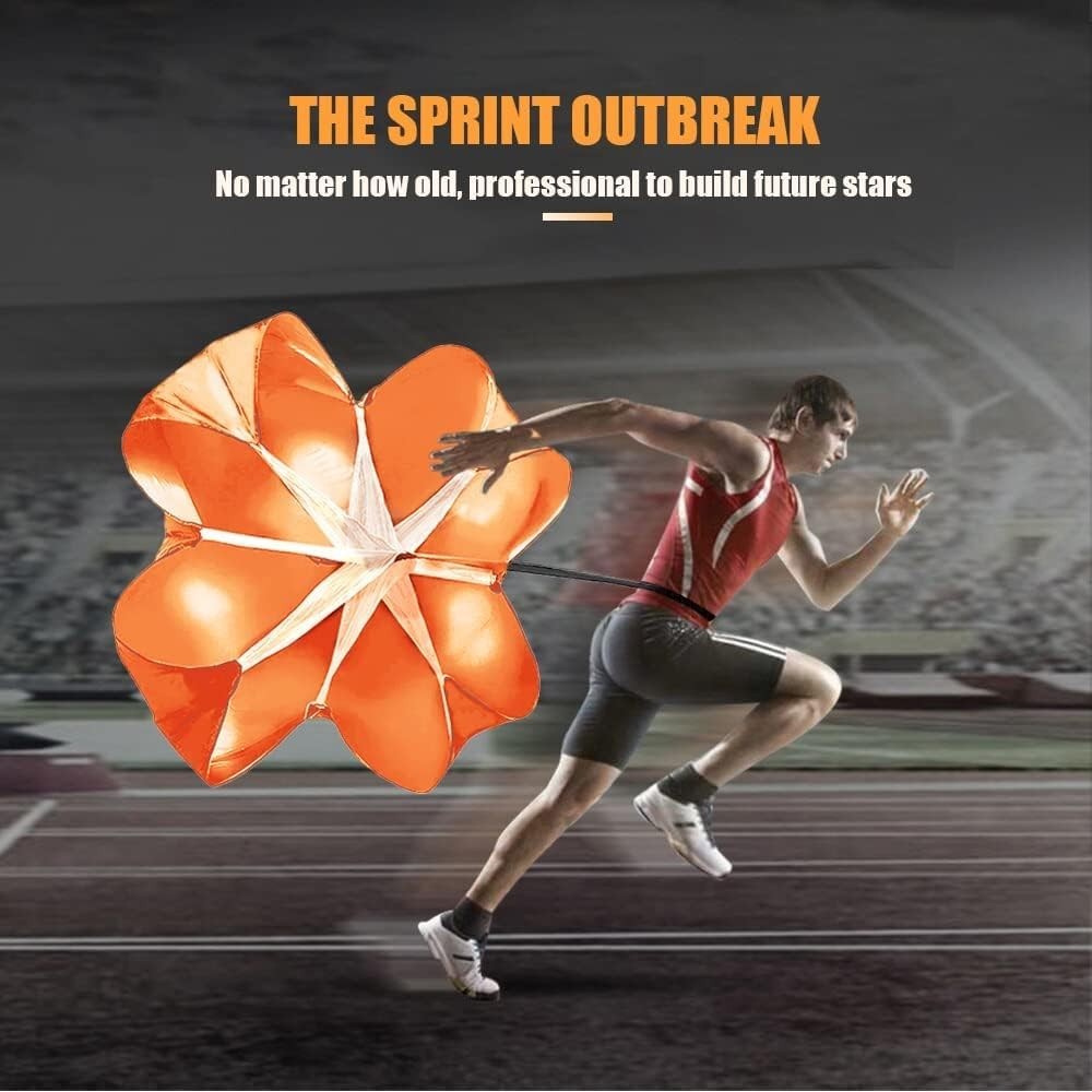 Running Speed Training, 56 inch Speed Drills Resistance Parachute Running Spr…
