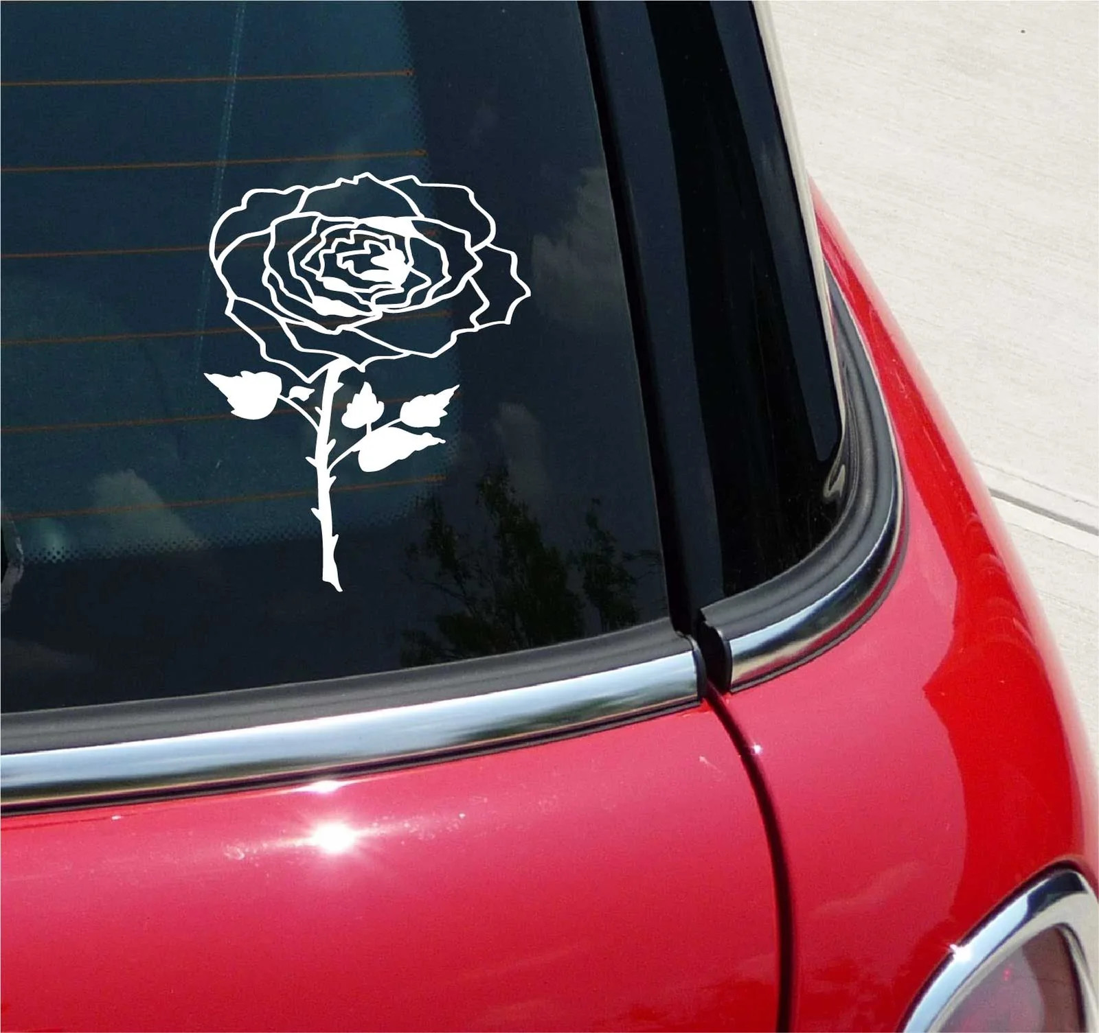 ROSE ROSES FLOWER GRAPHIC DECAL STICKER ART CAR WALL