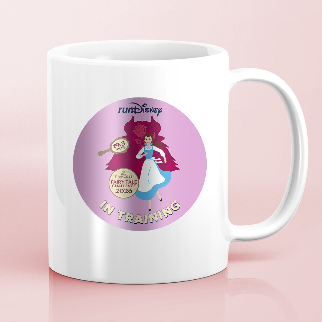 RunDisney Princess Weekend 2025 Fairy Tale 19.3 IN TRAINING Water Bottle Sticker