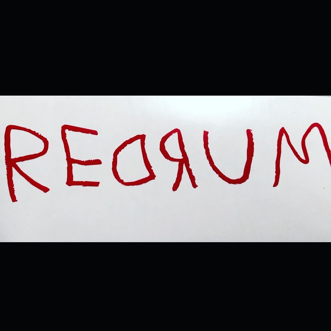 The Shining| Redrum|Horror| Scary|Vinyl|Decal|Classic Horror|Jason|Freddy|IT