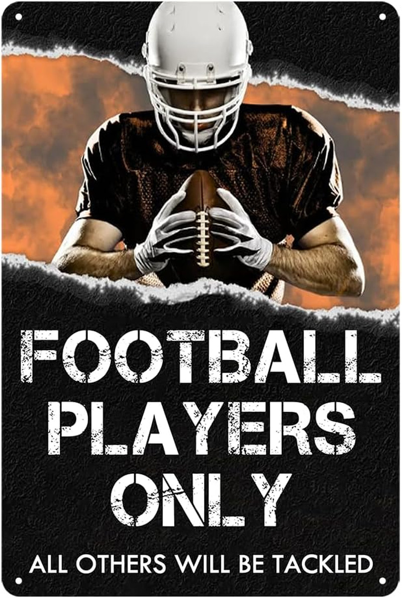 Football Wall Decor Boys Bedroom Sports Room Posters Football Gifts For Boys 8-1