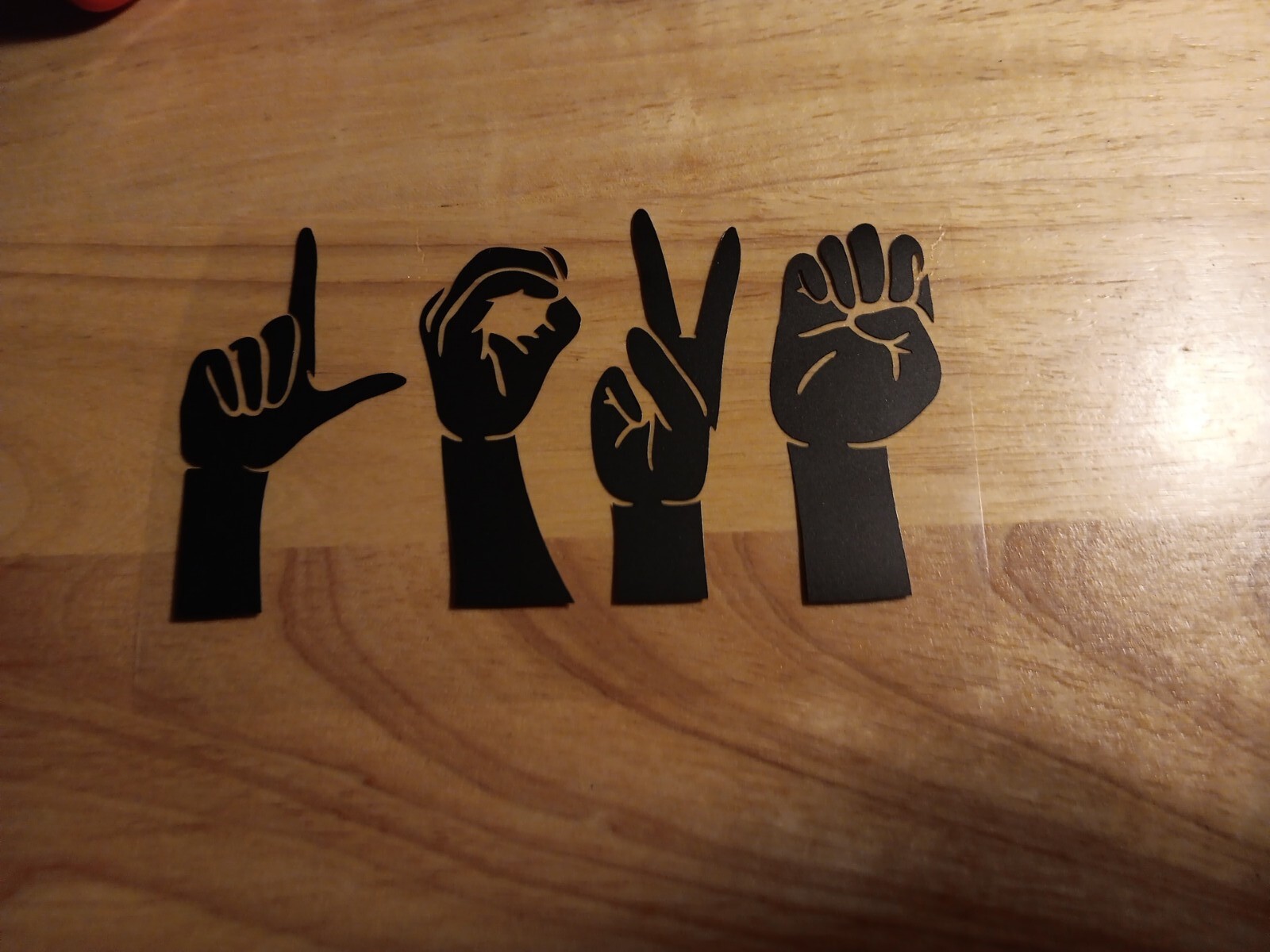 sign language Love Decal