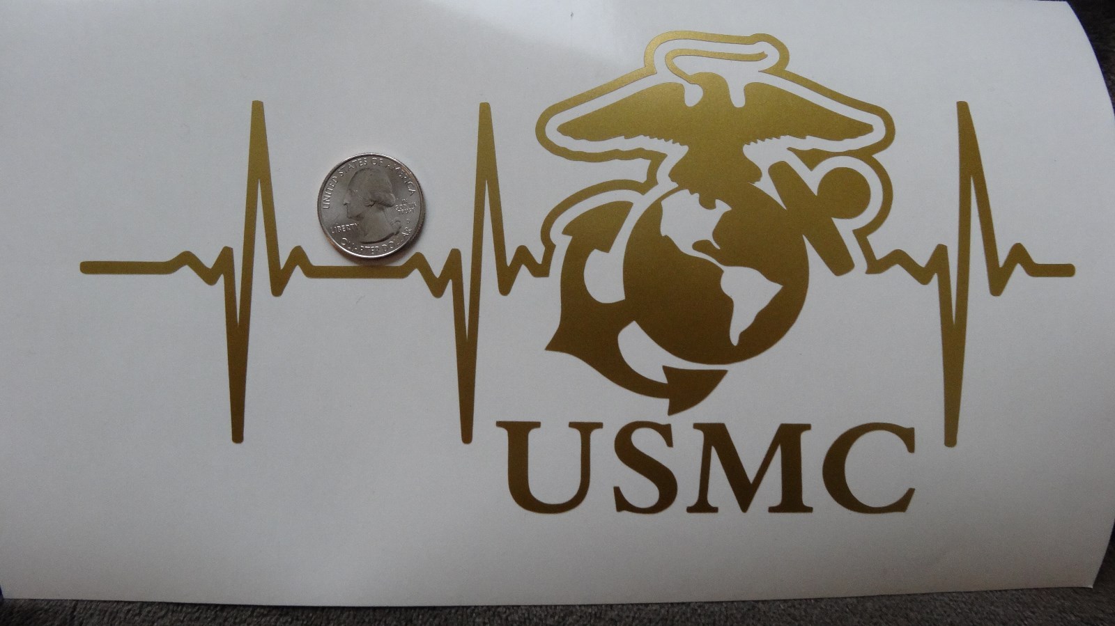 USMC US Marine Corps Life car decal