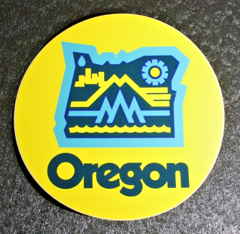 Lot of 4 DDC Draplin Design Company Decals Stickers Oregon, Space Shuttle, Whims