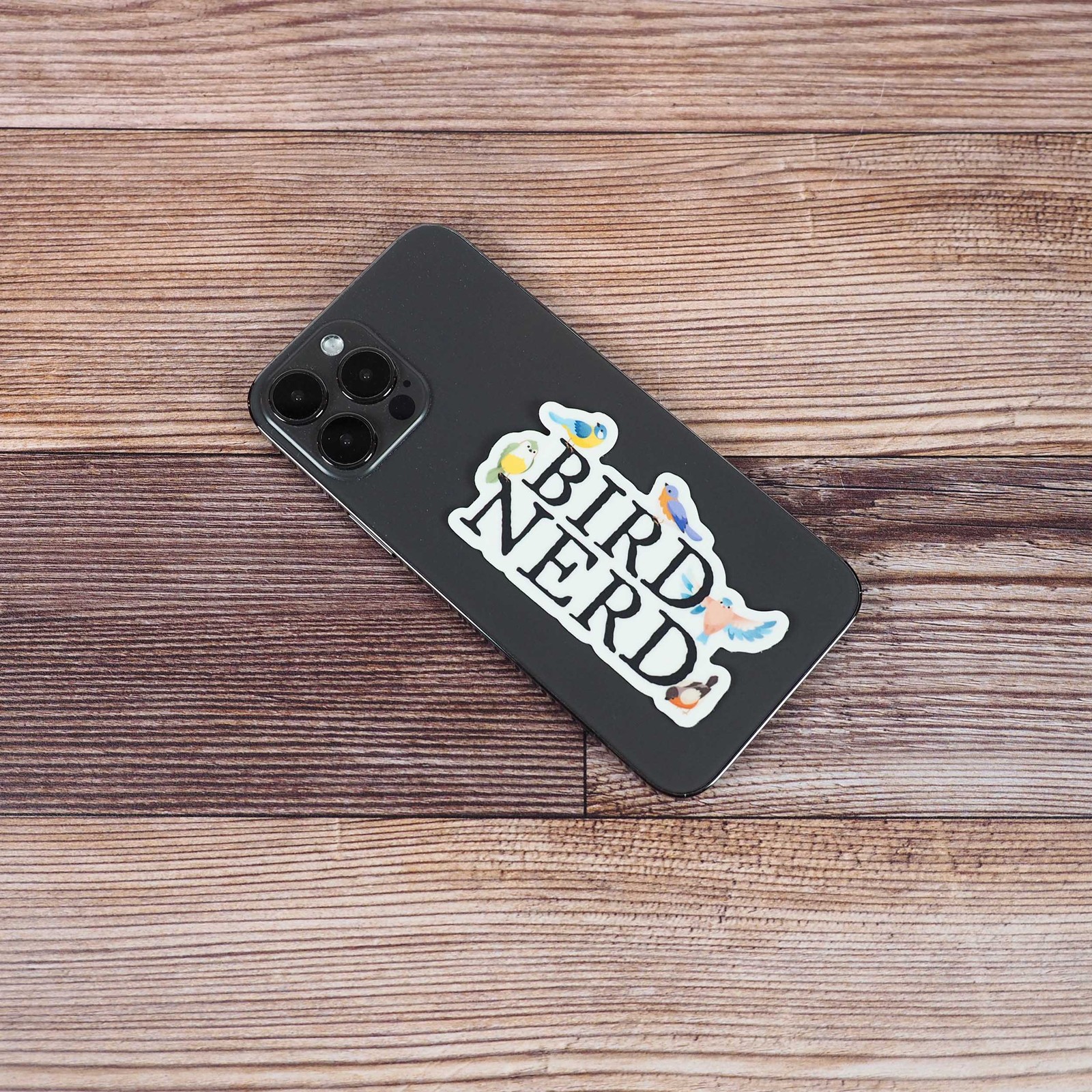 Bird Nerd Birding Sticker – Cute Birdwatcher Gift