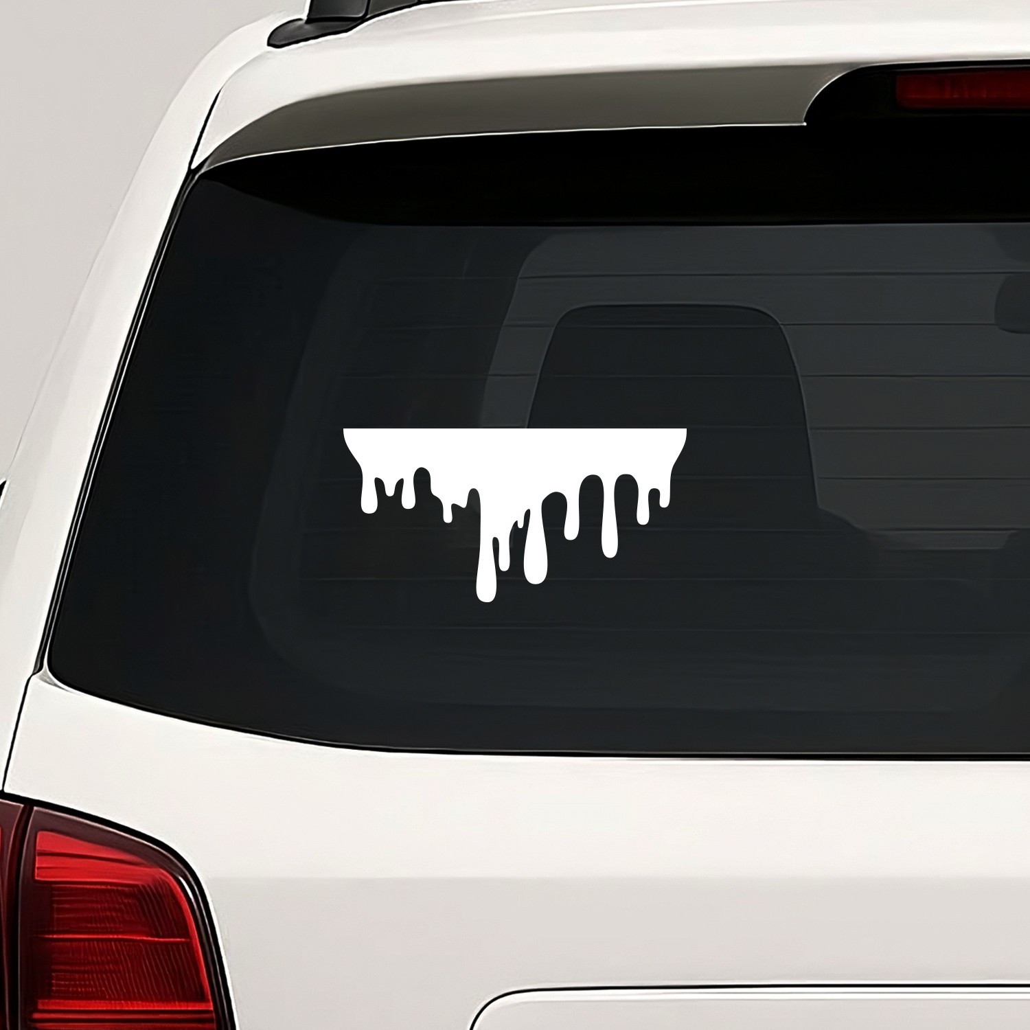 Dripping Liquid Template Vinyl Die Cut Decal Sticker – Blood Ooze Water Oil Drip